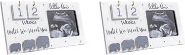 White photo frames Sodial Baby First Scan Photo Frames