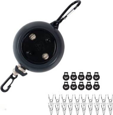 Portable clothes dryer Sodial Extendable Retractable Clothes Line Portable - 8 M