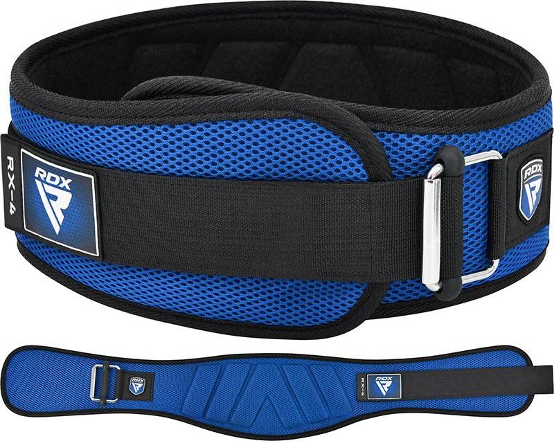 RDX RX4 Weightlifting Belt - Blue