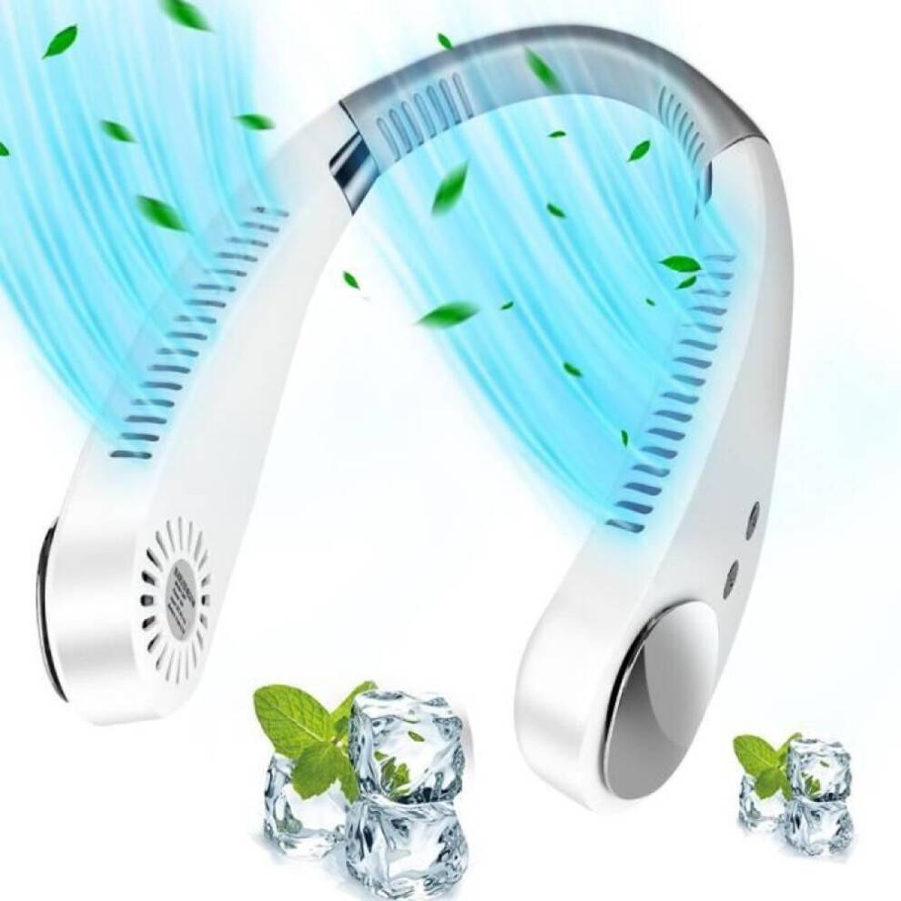 Portable Rechargeable Mini USB Neck Fan
