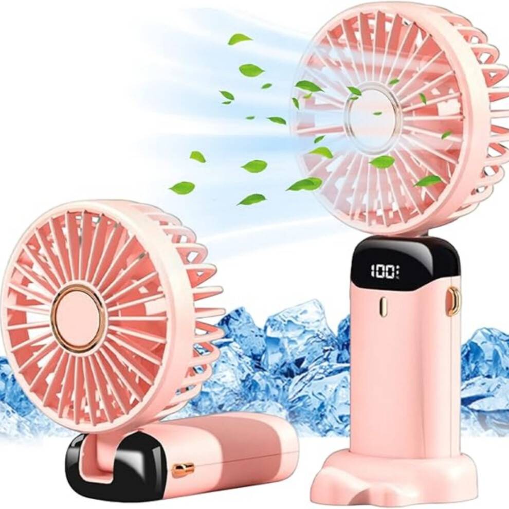 5-Speed Portable Handheld Mini Fan