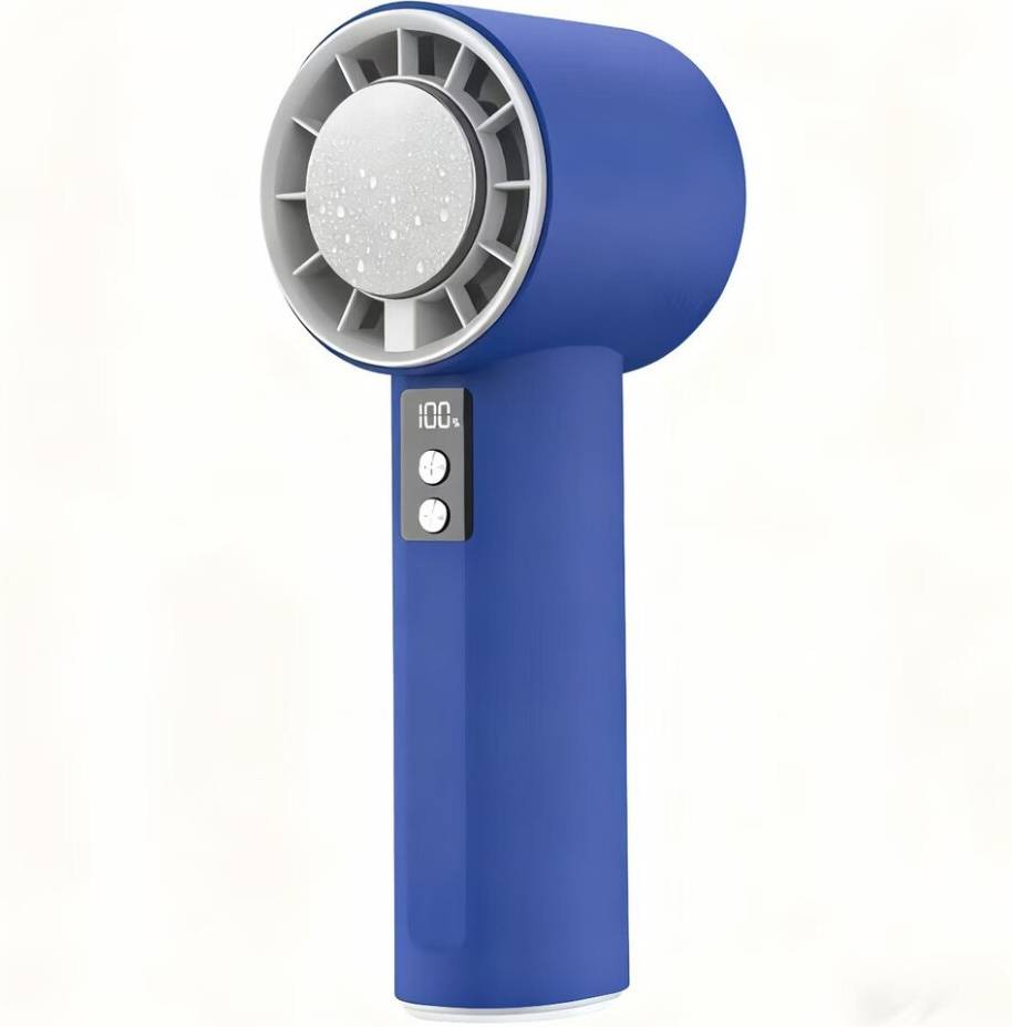 Rechargeable Handheld Fan With Cooling