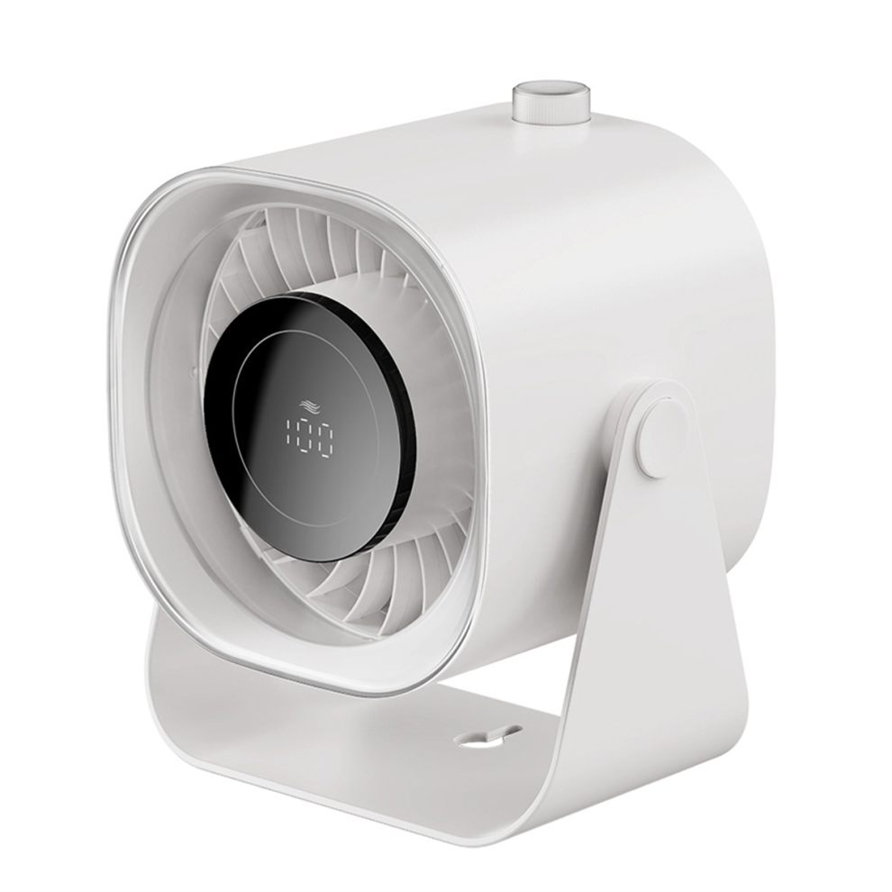 Small Table Fan Digital Display