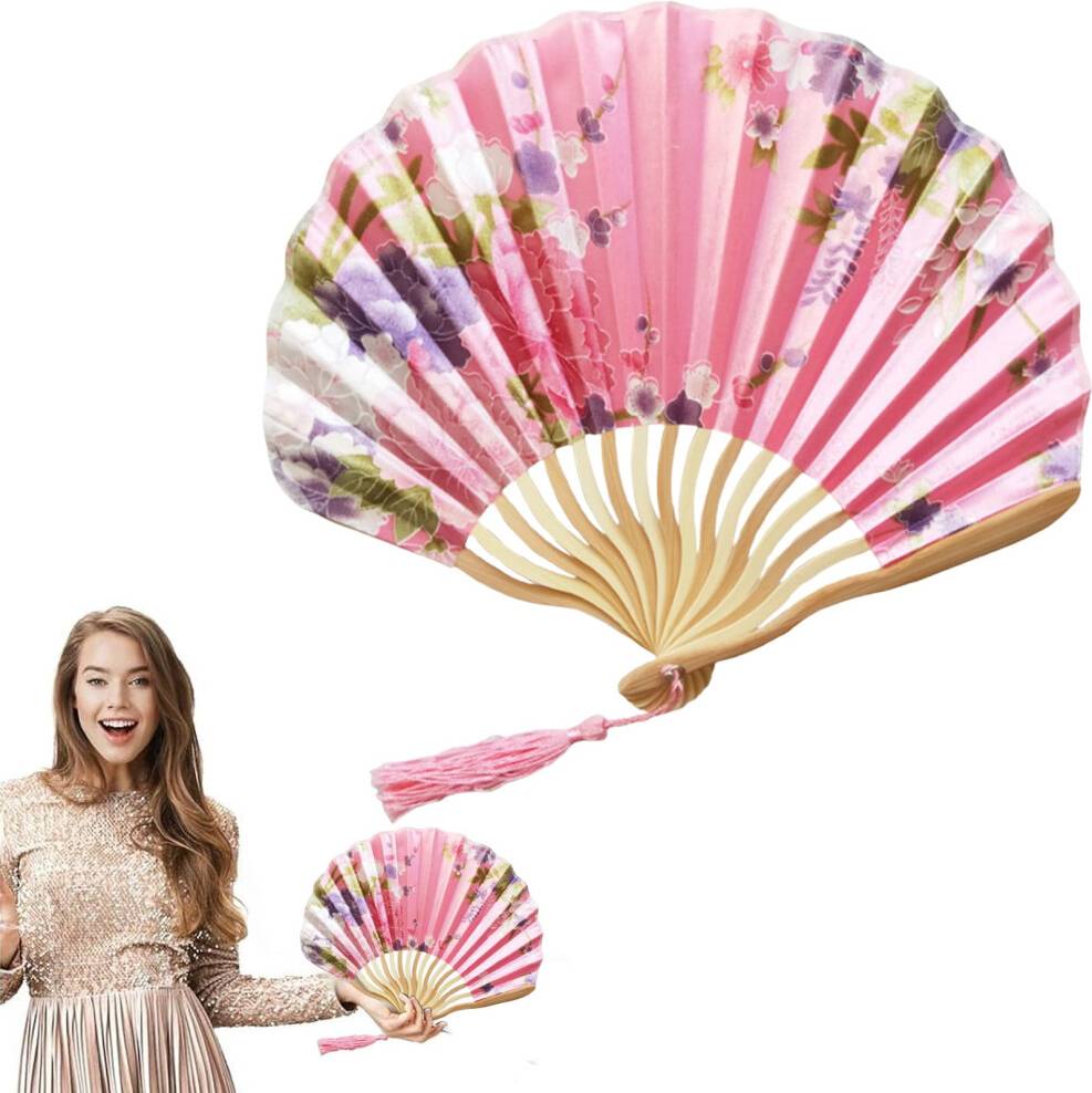 Portable Ancient Style Folding Fan Pattern