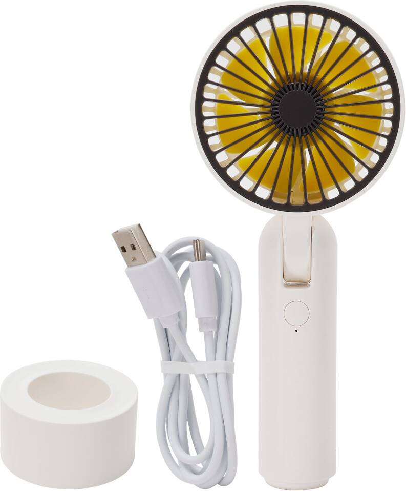 Foldable Mini Desk Fan With Handheld