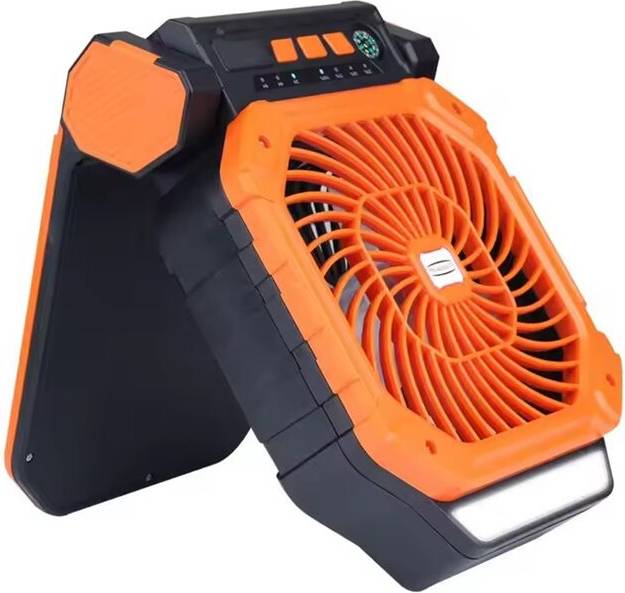 Exogio Solar Portable Fan with LED Light
