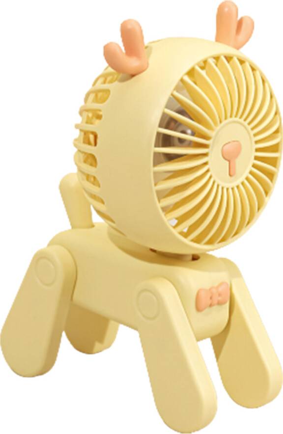 360-Degree Rotatable Cartoon Mini Fan