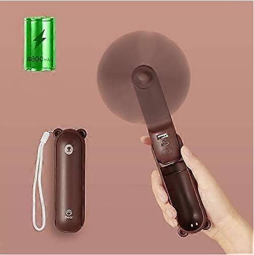 Kikidex Portable USB Rechargeable Handheld Mini Fan