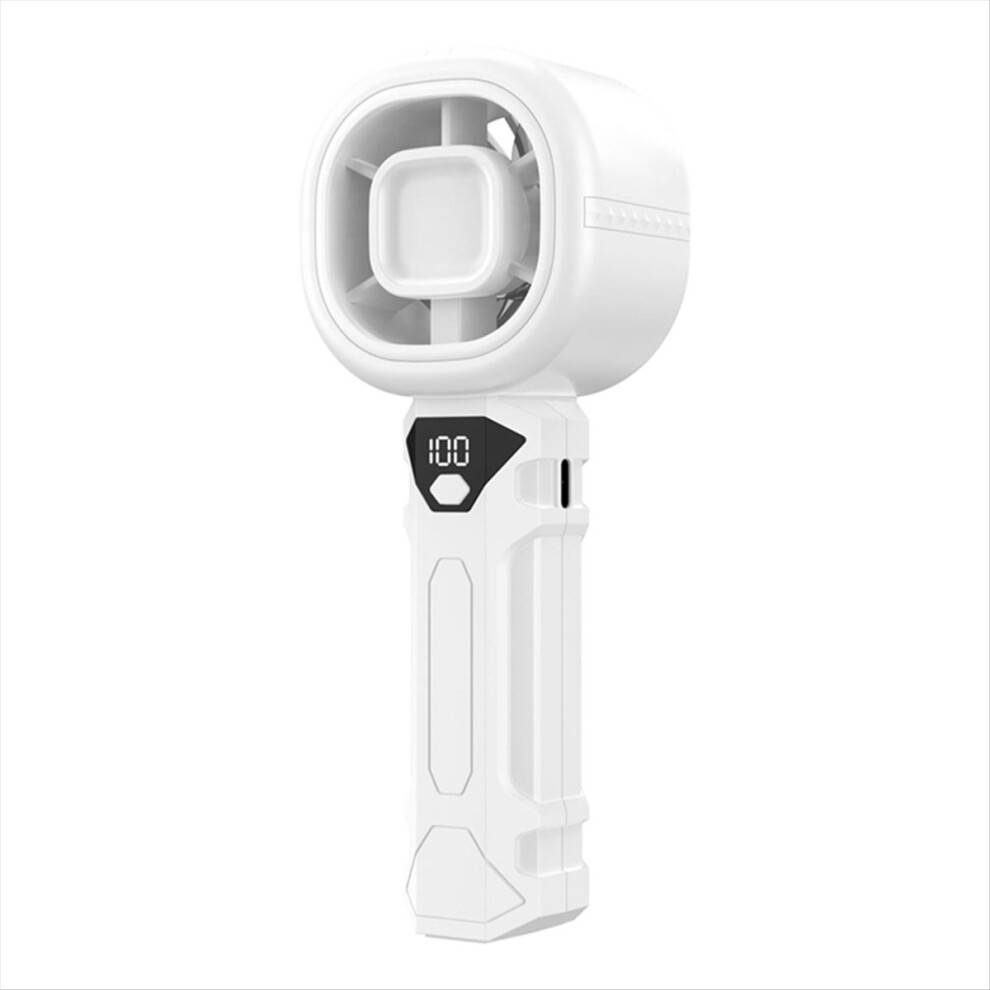 Portable Handheld Personal Fan With Digital Display