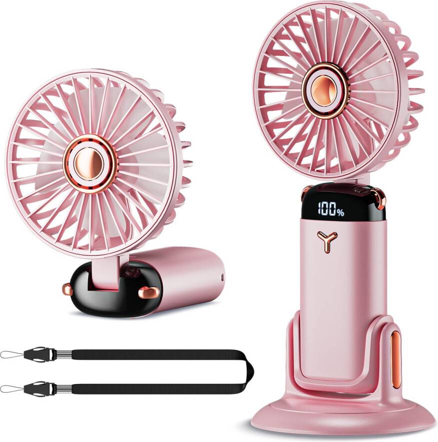 Handheld Fan Portable 20DB Mini USB Rechargeable