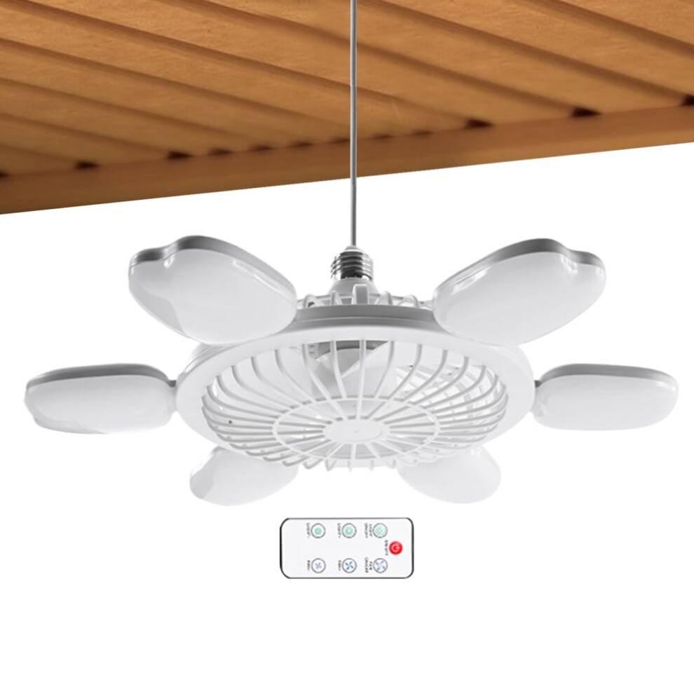 Ceiling Fan Light Dimmable with Remote