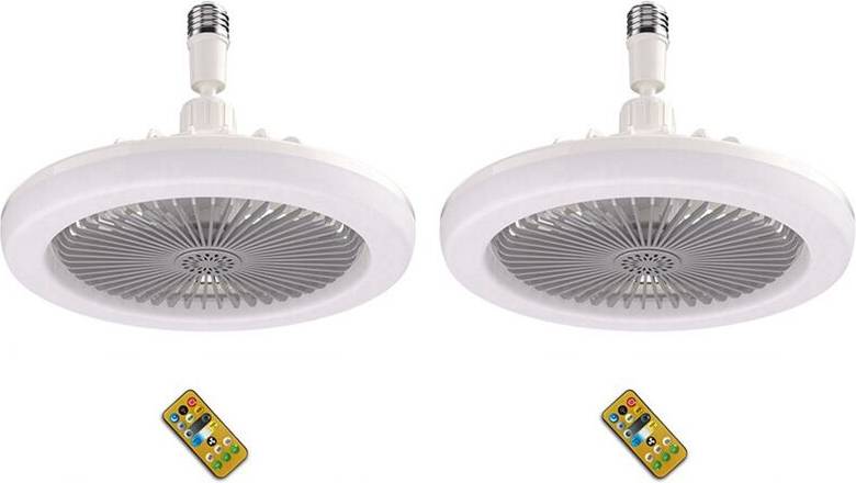 2X Ceiling Fan with Remote Control