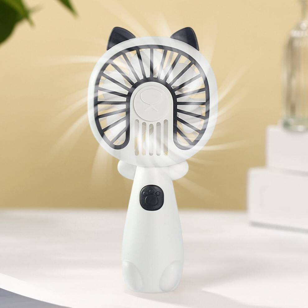 Mini Handheld Fan Bean Cat Design