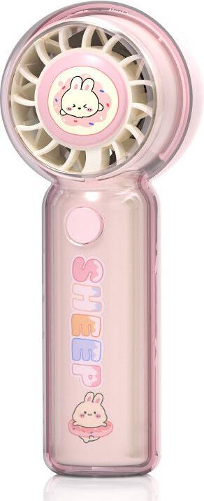 CartoonPink Handheld Portable Fan