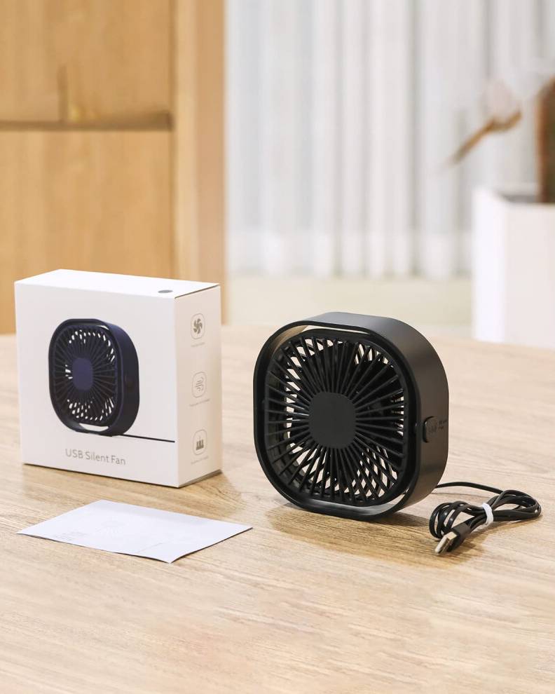 Mini Bedside USB Desktop Fan