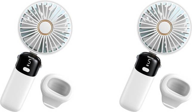 Torribaly 2X Foldable Handheld USB Rechargeable Fans
