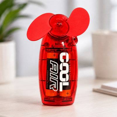 HSD Handheld Mini Fan 2.5 Red