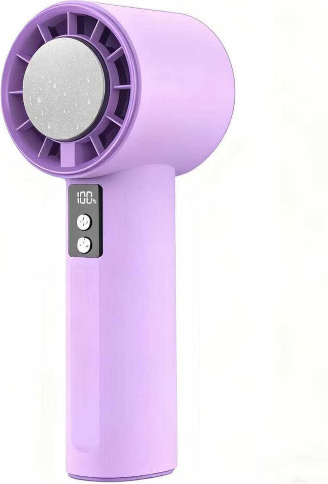 Rechargeable Handheld Fan With Cooling