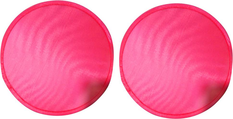 2X Foldable Round Fan Red
