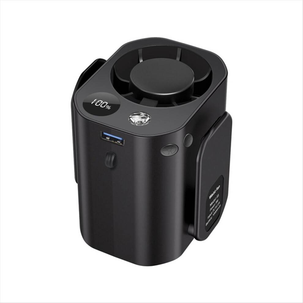 Versatile Portable Fan with Power Bank