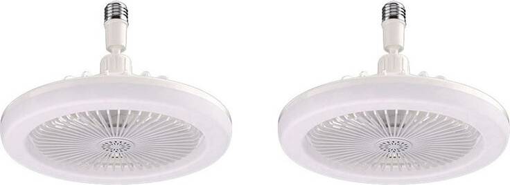 Exogio 2X Ceiling Fans with Remote Control