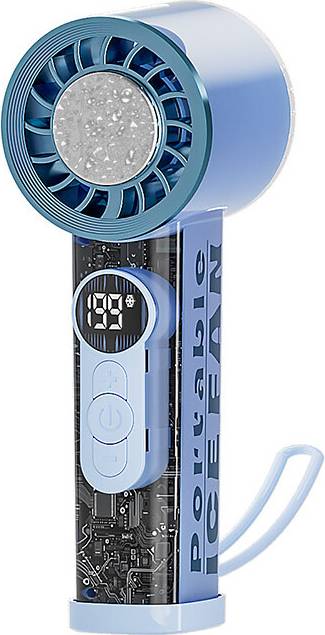Rechargeable Handheld Mini Fan 5 Speed Settings