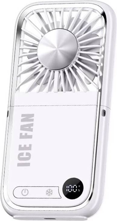 Compact Foldable Handheld Ice Cooling Fan