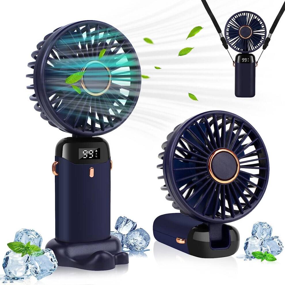 Portable Handheld Fan Digital Display