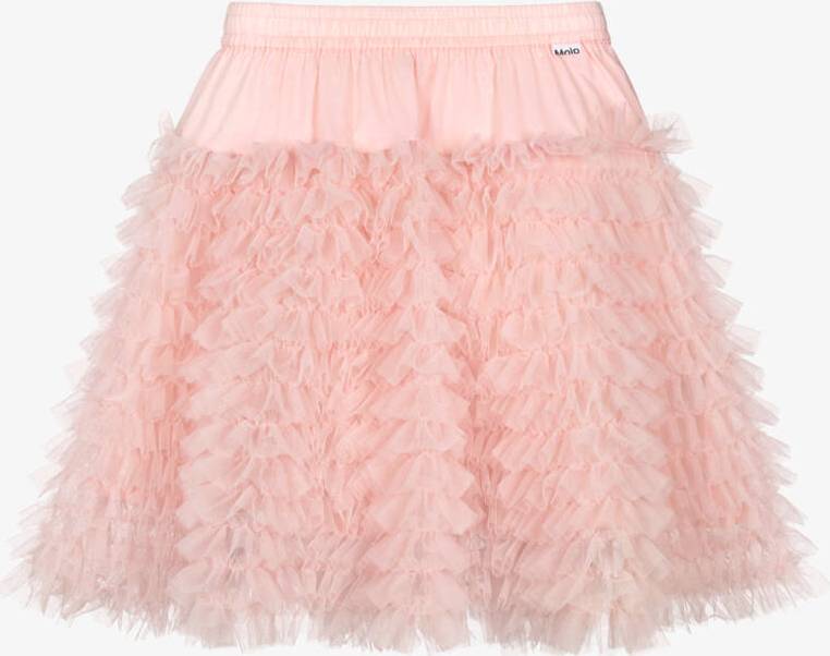 Molo Ruffled Tulle Skirt