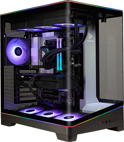 Pc with ryzen 7 9800x3d Gaming PC Valkyrie AMD Ryzen 7 9800X3D Radeon RX9070 XT