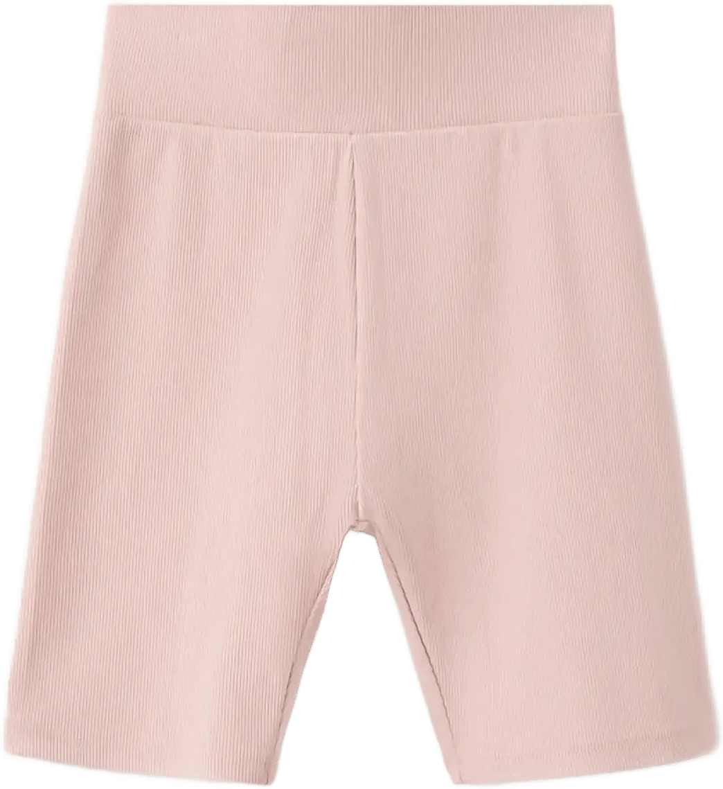 Mango Ribbed Leggings - Pink