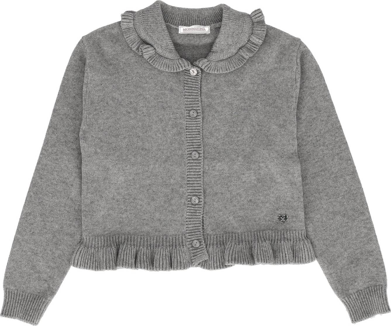 Monnalisa Ruffle Cardigan