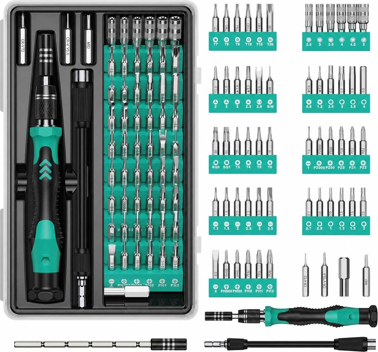 Precision Screwdriver Kit 61 in 1 Set Tool Kit