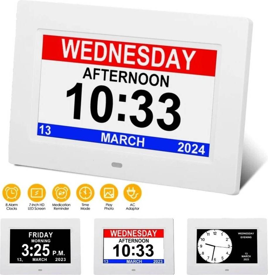 NESTLUNE LED Electric Digital Alarm Clock Main