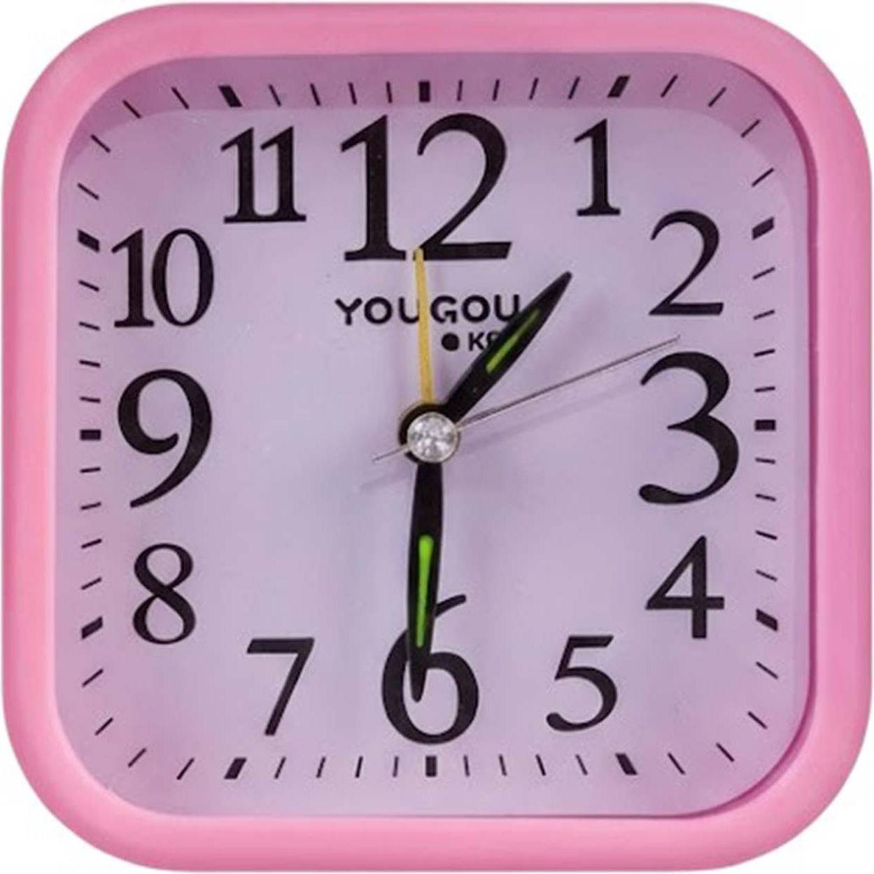 Avizar Analog Table Clock With Alarm Function