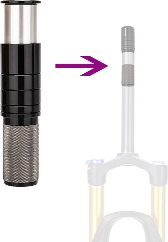 ZTTO Bike Stem Riser Fork Extender