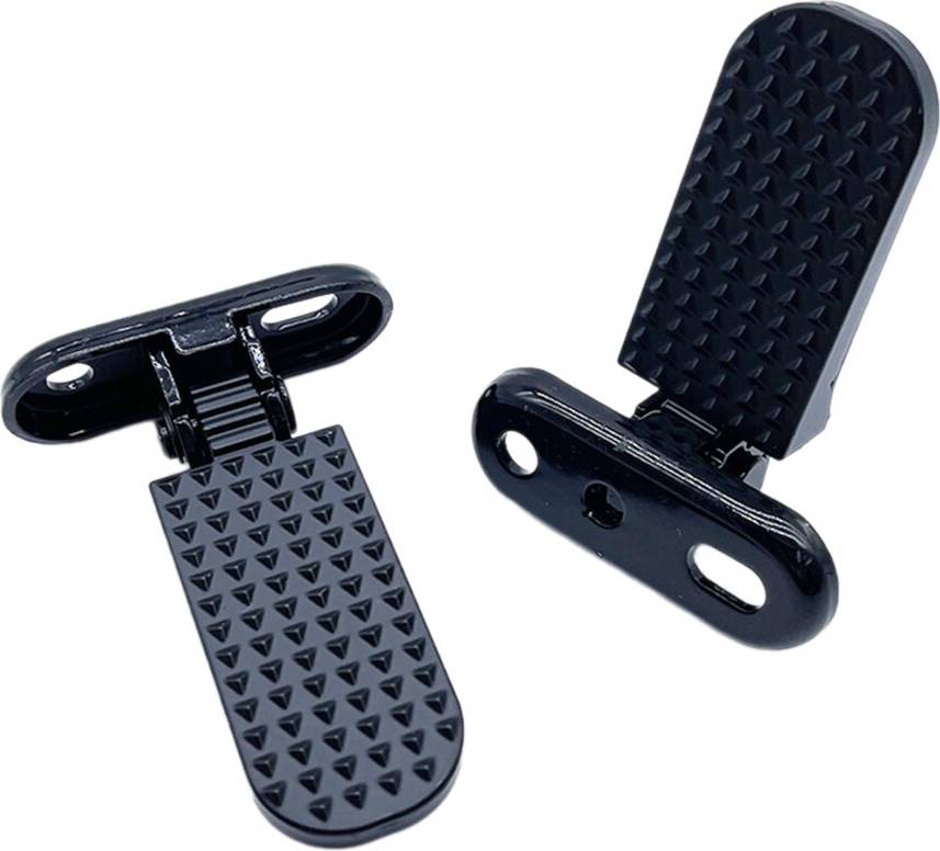 2Pcs Bike Rear Pedals Foldable Foot Pegs