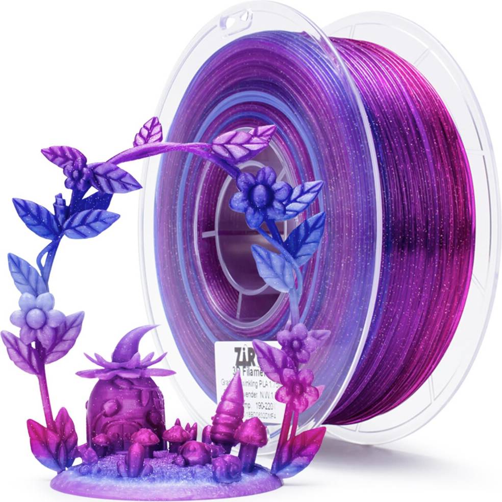 Ziro Multicolor Gradient 3D Printer Filament