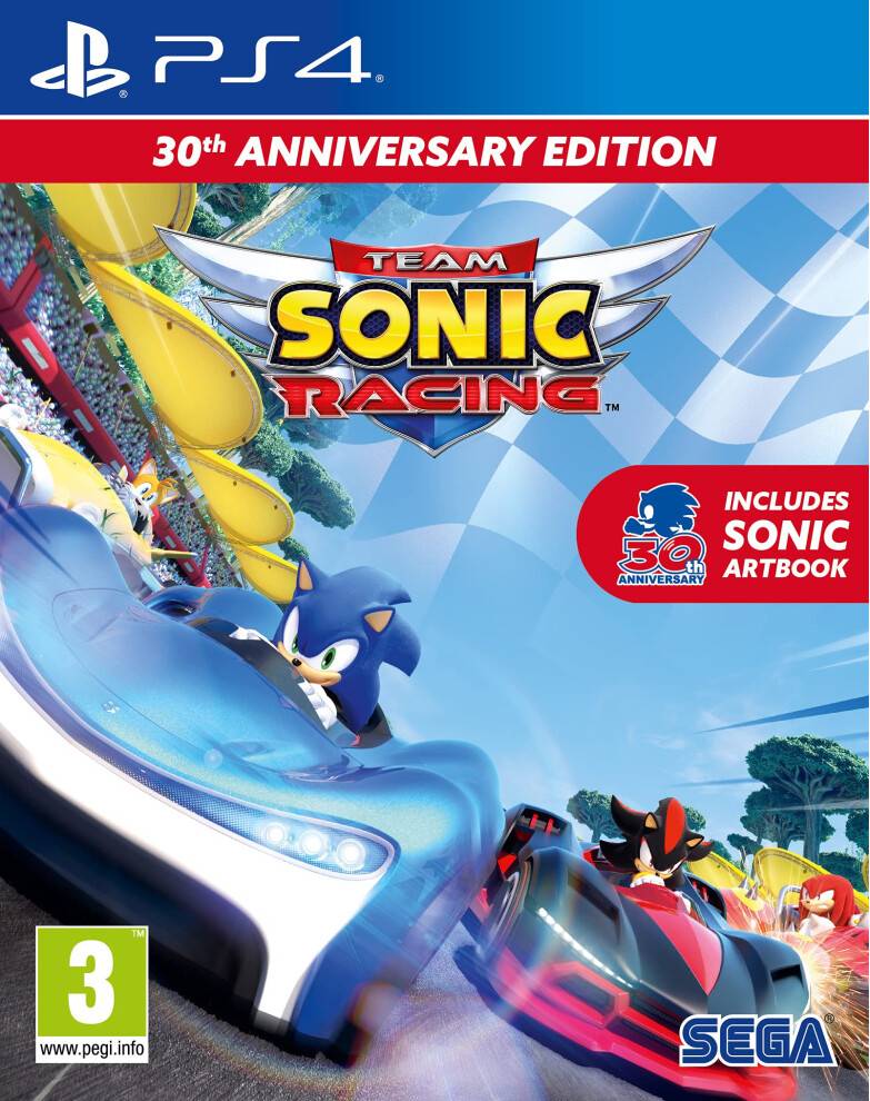 Ps4 racing games Team Sonic Racing 30th Anniversary Edition PS4