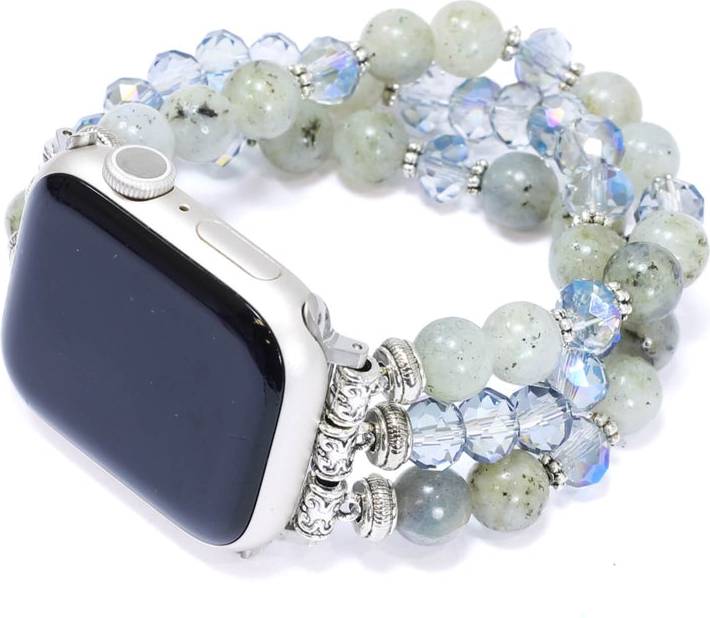 Labradorite Crystal Apple Watch Strap
