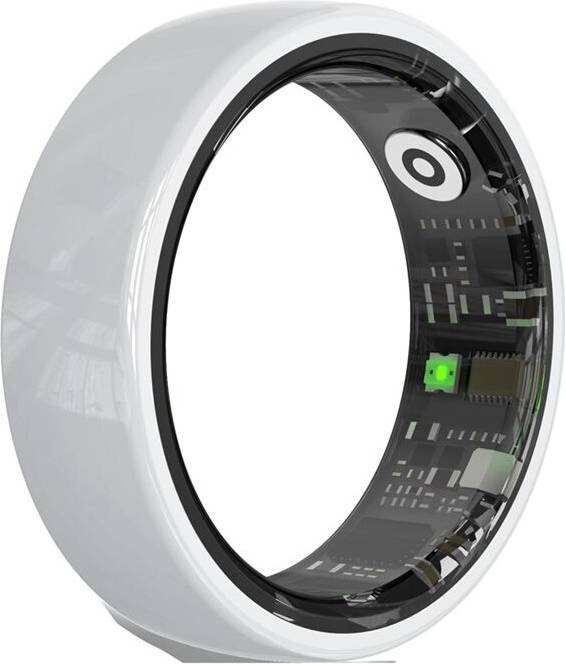 Tlily R12 Ceramic Ring With Heart Rate