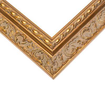 Picture frame CustomPictureFrames Square Contemporary Gold Picture Frame Photo Frame