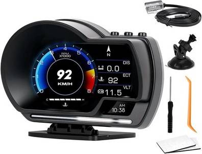 Obd Obd2 Gauge Display With Obd Gps Dual System