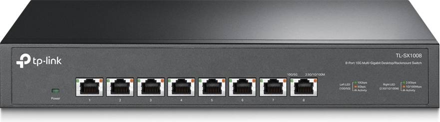 TP-Link 8-Port 10G Desktop Rackmount Switch