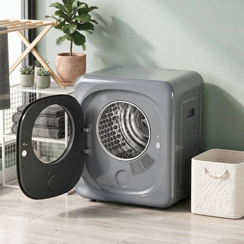 Homcom Compact Dryer Machine 4kg Small Tumble Dryer