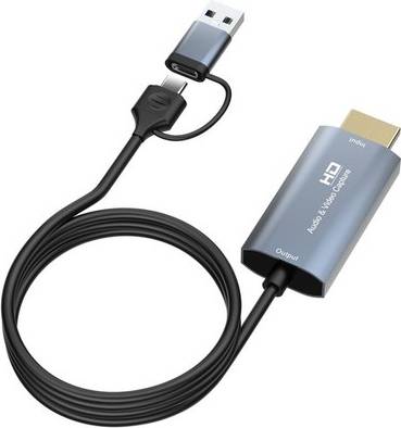 Sodial 4K Compatible To Type-C USB Capture Card