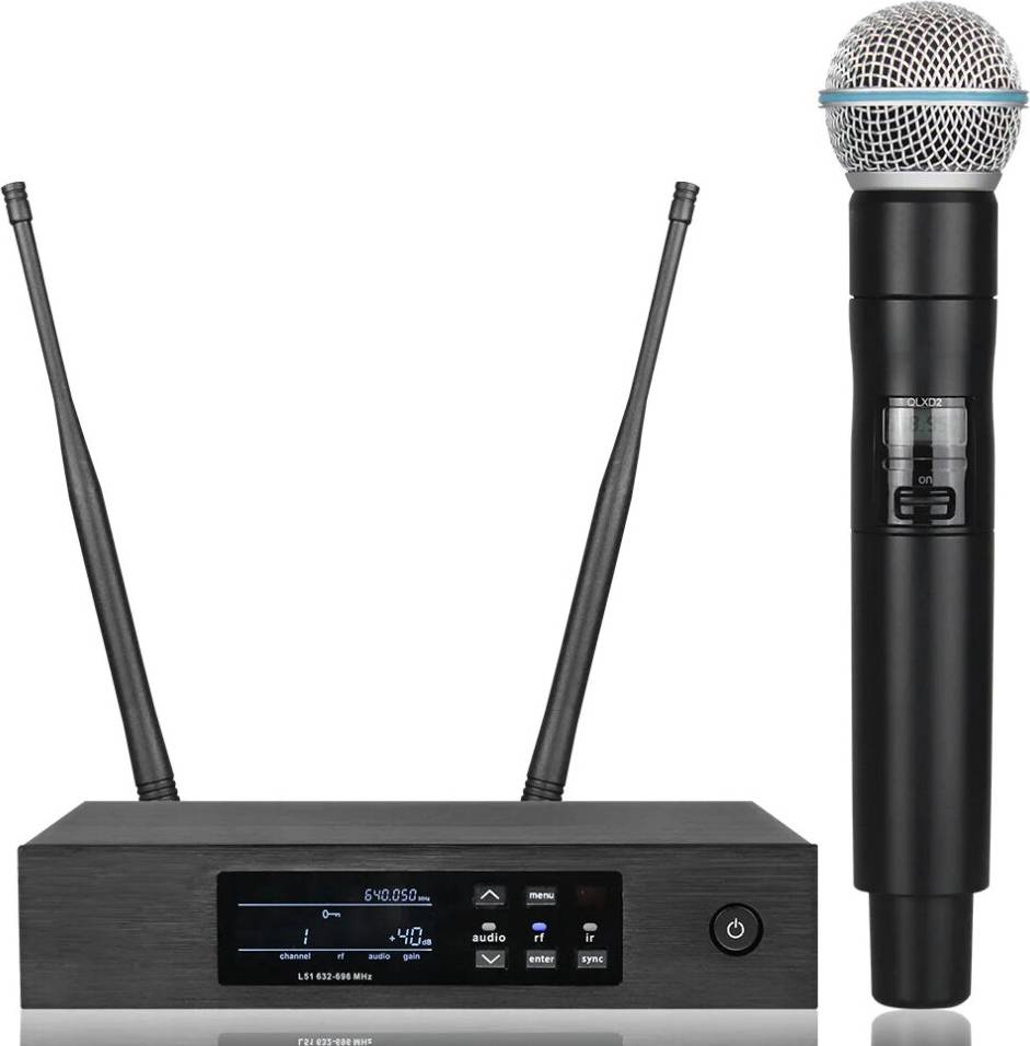 Honguan QLXD4 Digital UHF Wireless Microphone System