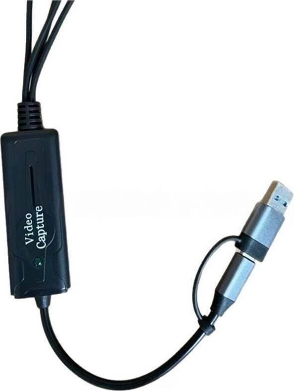 USB 2.0 Type C AV Video Capture Card Adapter