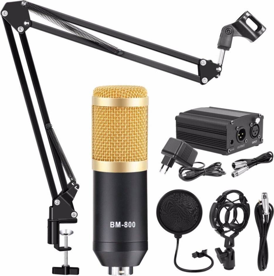 Greenzech Silver Condenser Microphone Kit