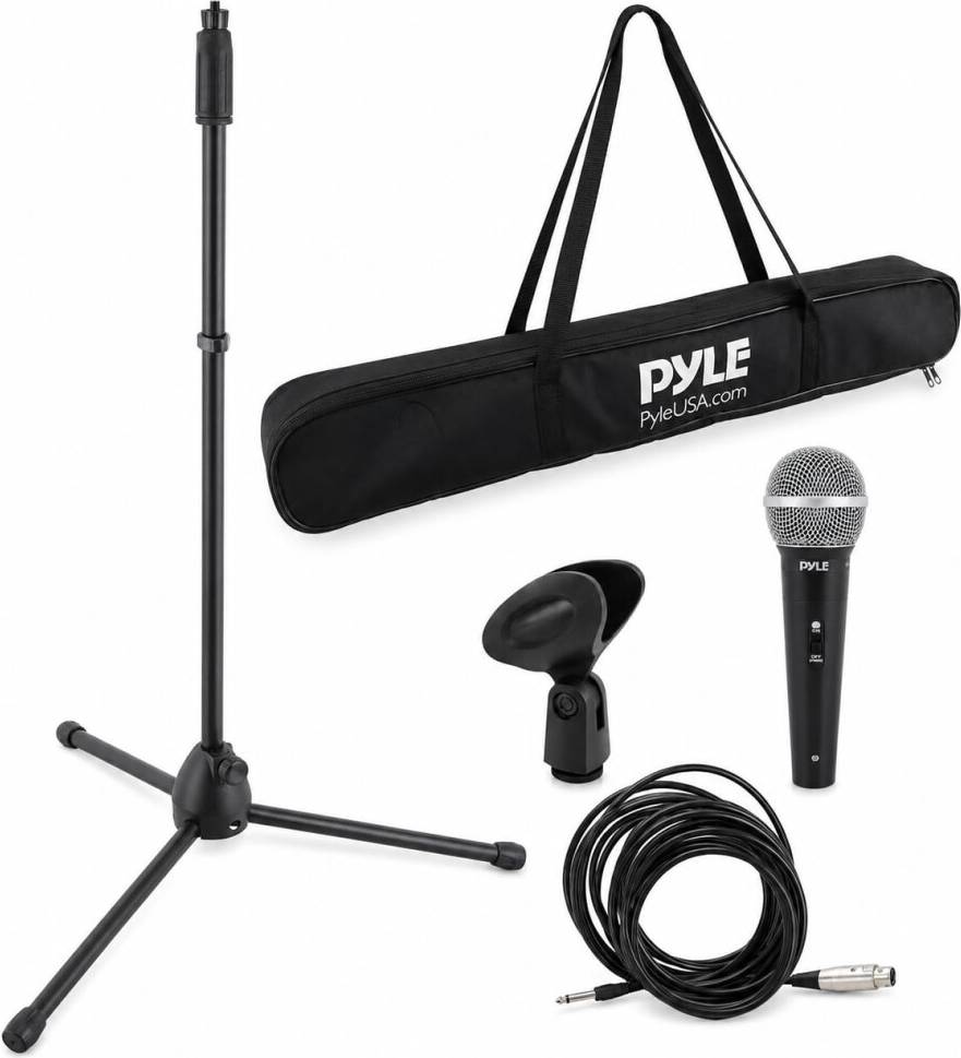 Pyle Microphone with Stand Kit